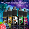 Fruity Taste Vaper E Liquid 10ml 30ml Vaping Vape Liquid Fruit Flavors 20mg 50mg Nicotine Salt E-Juice Juice Sweet Berry Vape Flavor