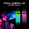 Wholesale Custom POLOBOLO Water Bottle Blueberry Raspberry Flavor Disposable Electronic Cigarette Rechargeable